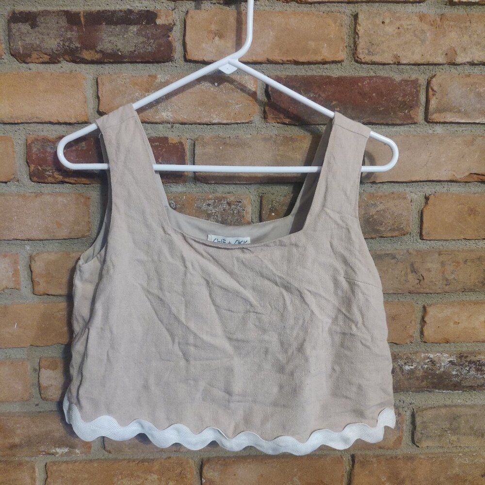 Ladies 2 Piece Skirt/Top Matching Set.  Super cute! Size M